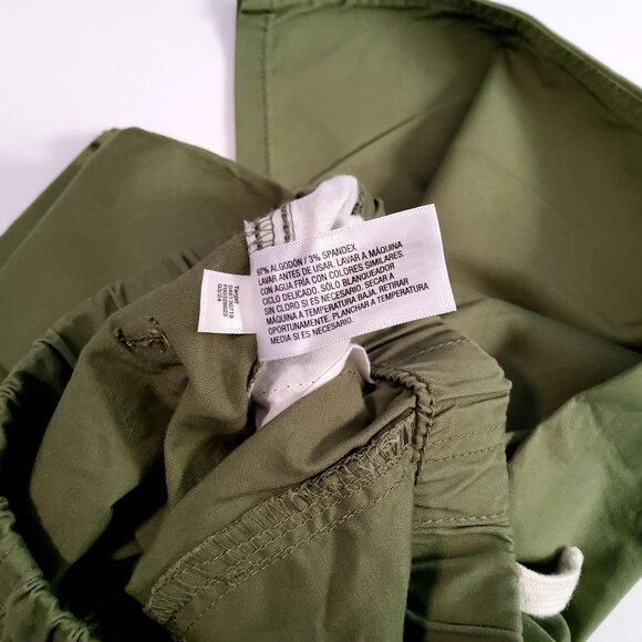 Cat & Jack Boys Green Straight Leg Pants Size 7 Elastic waistband with drawstrin - Picture 8 of 10